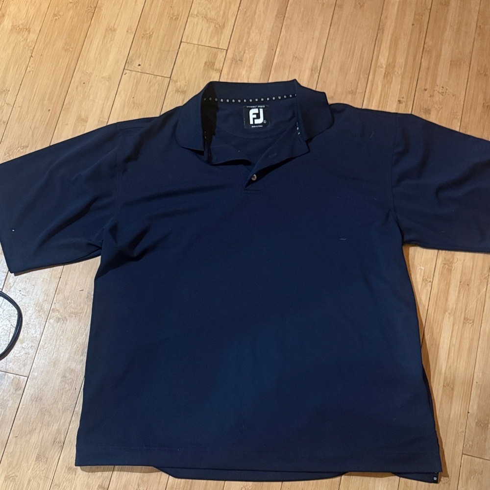 FootJoy Men's Navy Polo Shirt
